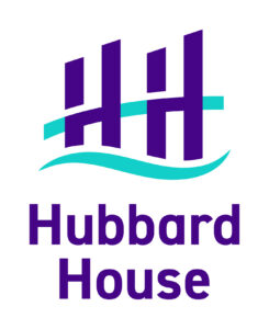 Two purple H's in a bridge